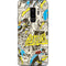 DC Comics Batman Batgirl Vintage Action pose pattern Galaxy S9 Plus Skin