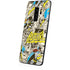 DC Comics Batman Batgirl Vintage Action pose pattern Galaxy S9 Plus Skin
