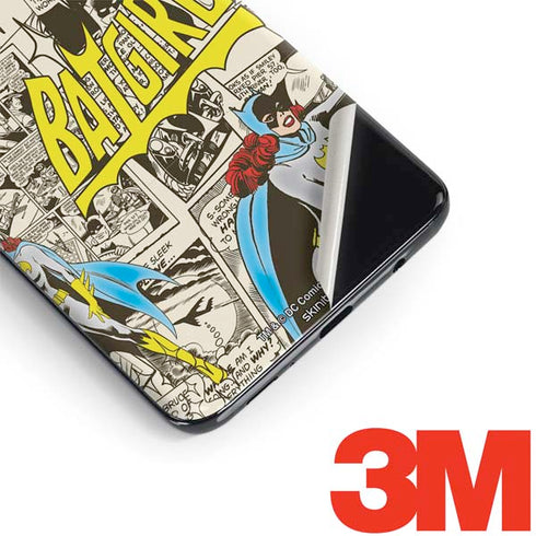 DC Comics Batman Batgirl Vintage Action pose pattern Galaxy S9 Plus Skin