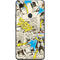 DC Comics Batman Batgirl Vintage Action pose pattern Google Pixel 3 XL Skin
