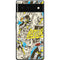 DC Comics Batman Batgirl Vintage Action pose pattern Google Pixel 6 Skin