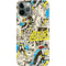 DC Comics Batman Batgirl Vintage Action pose pattern iPhone 11 Pro Lite Case