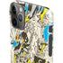 DC Comics Batman Batgirl Vintage Action pose pattern iPhone 11 Pro Max Lite Case