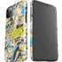 DC Comics Batman Batgirl Vintage Action pose pattern iPhone 11 Pro Max Lite Case