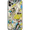 DC Comics Batman Batgirl Vintage Action pose pattern iPhone 11 Pro Max Skin