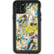 DC Comics Batman Batgirl Vintage Action pose pattern iPhone 11 Pro Max Waterproof Case