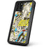 DC Comics Batman Batgirl Vintage Action pose pattern iPhone 11 Pro Max Waterproof Case