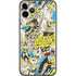 DC Comics Batman Batgirl Vintage Action pose pattern iPhone 11 Pro Skin