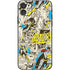 DC Comics Batman Batgirl Vintage Action pose pattern iPhone 11 Skin