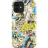 DC Comics Batman Batgirl Vintage Action pose pattern iPhone 12 Impact Case