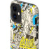 DC Comics Batman Batgirl Vintage Action pose pattern iPhone 12 Impact Case