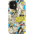 DC Comics Batman Batgirl Vintage Action pose pattern iPhone 12 Mini Impact Case
