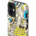 DC Comics Batman Batgirl Vintage Action pose pattern iPhone 12 Mini Impact Case