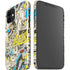 DC Comics Batman Batgirl Vintage Action pose pattern iPhone 12 Mini Lite Case
