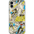 DC Comics Batman Batgirl Vintage Action pose pattern iPhone 12 Mini Skin
