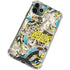 DC Comics Batman Batgirl Vintage Action pose pattern iPhone 12 Pro Clear Case