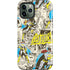 DC Comics Batman Batgirl Vintage Action pose pattern iPhone 12 Pro Impact Case