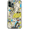 DC Comics Batman Batgirl Vintage Action pose pattern iPhone 12 Pro Max Clear Case