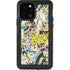 DC Comics Batman Batgirl Vintage Action pose pattern iPhone 12 Pro Waterproof Case