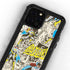 DC Comics Batman Batgirl Vintage Action pose pattern iPhone 12 Pro Waterproof Case