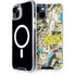 DC Comics Batman Batgirl Vintage Action pose pattern iPhone 13 MagSafe Case