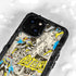 DC Comics Batman Batgirl Vintage Action pose pattern iPhone 13 Mini Waterproof Case