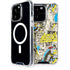 DC Comics Batman Batgirl Vintage Action pose pattern iPhone 13 Pro MagSafe Case