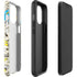 DC Comics Batman Batgirl Vintage Action pose pattern iPhone 13 Pro Max Impact Case
