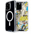 DC Comics Batman Batgirl Vintage Action pose pattern iPhone 13 Pro Max MagSafe Case
