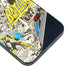DC Comics Batman Batgirl Vintage Action pose pattern iPhone 13 Skin