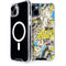 DC Comics Batman Batgirl Vintage Action pose pattern iPhone 14 MagSafe Case