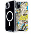 DC Comics Batman Batgirl Vintage Action pose pattern iPhone 14 MagSafe Case