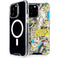DC Comics Batman Batgirl Vintage Action pose pattern iPhone 14 Pro Max MagSafe Case