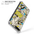 DC Comics Batman Batgirl Vintage Action pose pattern iPhone 7/8 Plus Clear Case