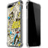 DC Comics Batman Batgirl Vintage Action pose pattern iPhone 7/8 Plus Clear Case