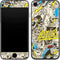 DC Comics Batman Batgirl Vintage Action pose pattern iPhone 8 Skin