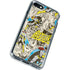 DC Comics Batman Batgirl Vintage Action pose pattern iPhone SE (2nd & 3rd Gen) Clear Case