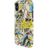 DC Comics Batman Batgirl Vintage Action pose pattern iPhone X Pro Case