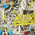DC Comics Batman Batgirl Vintage Action pose pattern iPhone X Pro Case
