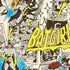 DC Comics Batman Batgirl Vintage Action pose pattern iPhone XR Skin