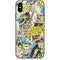 DC Comics Batman Batgirl Vintage Action pose pattern iPhone XS Max Skin