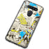 DC Comics Batman Batgirl Vintage Action pose pattern LG K51/Q51 Clear Case