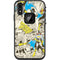 DC Comics Batman Batgirl Vintage Action pose pattern LifeProof Fre iPhone Skin