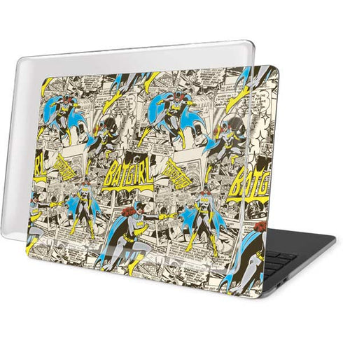 DC Comics Batman Batgirl Vintage Action pose pattern MacBook Pro 16in (2019-20) Case plus Skin