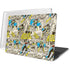 DC Comics Batman Batgirl Vintage Action pose pattern MacBook Pro 16in (2019-20) Case plus Skin