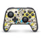 DC Comics Batman Batgirl Vintage Action pose pattern Nintendo Switch Pro Controller Skin