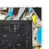 DC Comics Batman Batgirl Vintage Action pose pattern NZXT H510 Compact ATX Mid-Tower Case Skin