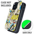 DC Comics Batman Batgirl Vintage Action pose pattern Otterbox Defender iPhone Skin