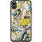 DC Comics Batman Batgirl Vintage Action pose pattern Otterbox Symmetry iPhone Skin