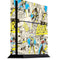DC Comics Batman Batgirl Vintage Action pose pattern PS4 Console Skin
